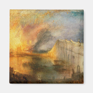 William Turner - Europaparlamentets bränning Magnet