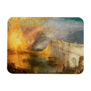 William Turner - Europaparlamentets bränning Magnet