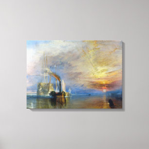 William Turner - Fighting Temeraire Canvastryck