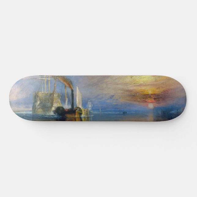 William Turner - Fighting Temeraire Mini Skateboard Bräda 18,5 Cm (Horz)