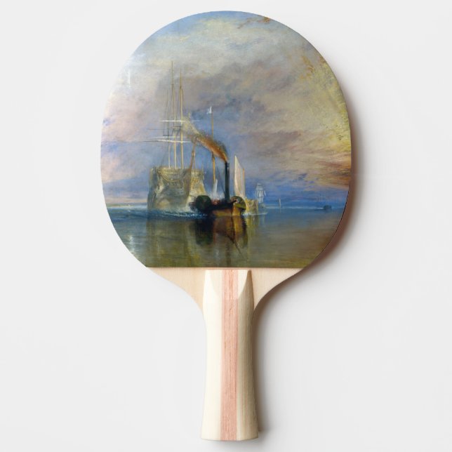 William Turner - Fighting Temeraire Pingisracket (Framsidan)