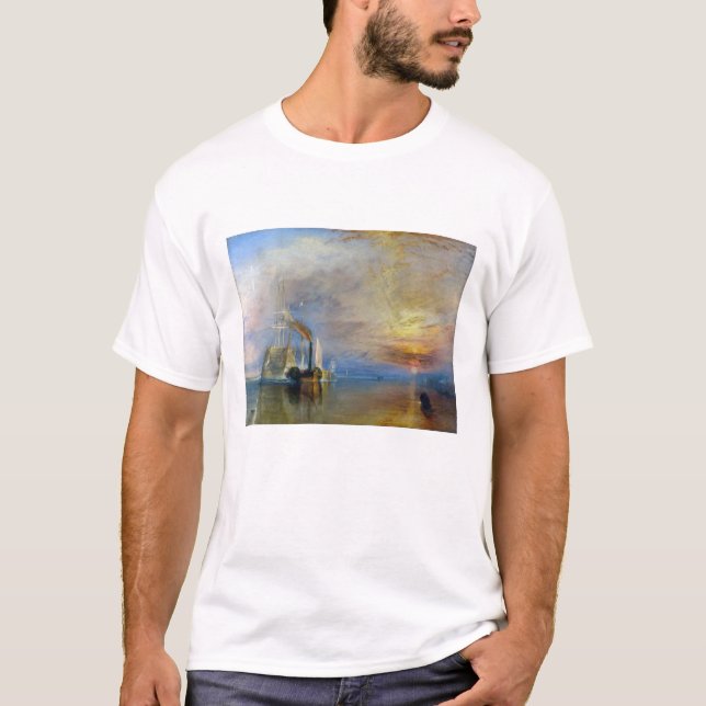 William Turner - Fighting Temeraire T Shirt (Framsida)
