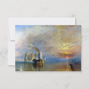 William Turner - Fighting Temeraire Tack Kort