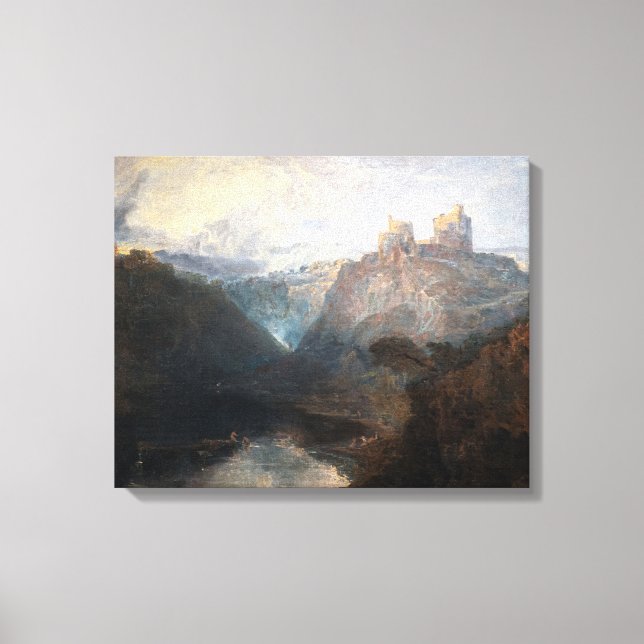 William Turner - Kilgarren Castle, Pembrokeshire Canvastryck (Framsida)