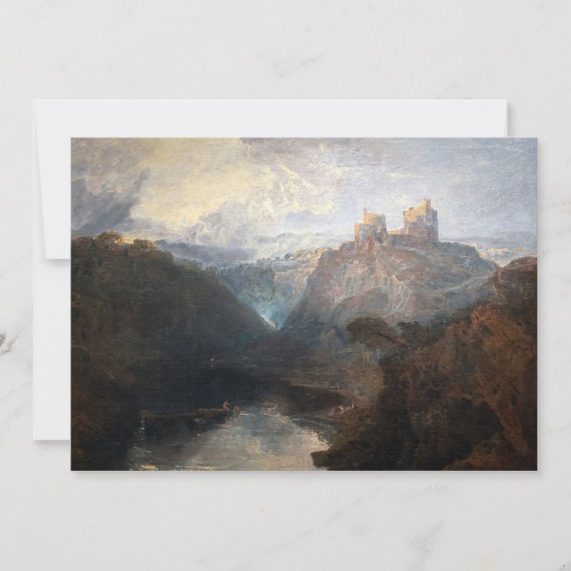 William Turner - Kilgarren Castle, Pembrokeshire Inbjudningar (Framsida)