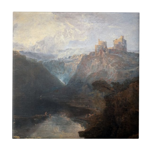 William Turner - Kilgarren Castle, Pembrokeshire Kakelplatta (Framsidan)