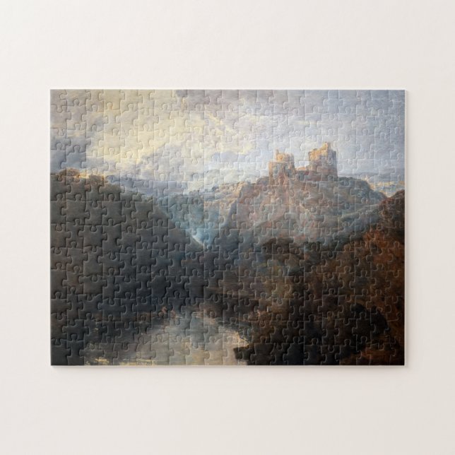 William Turner - Kilgarren Castle, Pembrokeshire Pussel (Horisontell)