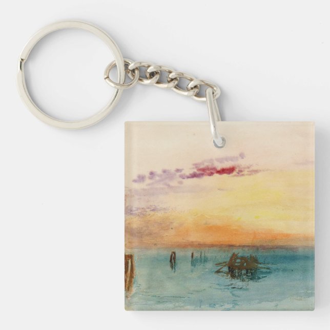 William Turner - Lagunen nära Venedig vid Sunset (Framsidan)