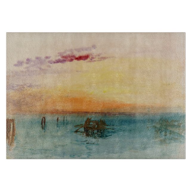William Turner - Lagunen nära Venedig vid Sunset (Framsidan)
