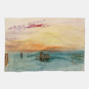 William Turner - Lagunen nära Venedig vid Sunset Kökshandduk