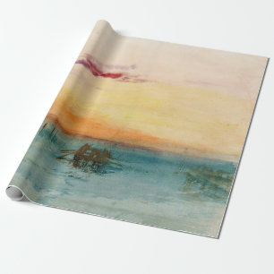 William Turner - Lagunen nära Venedig vid Sunset Presentpapper