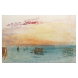 William Turner - Lagunen nära Venedig vid Sunset Tyg
