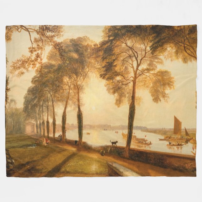 William Turner - Mortlake Terrace Fleecefilt (Framsidan (Horisontell))