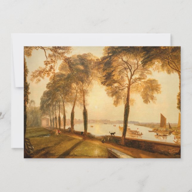 William Turner - Mortlake Terrace Inbjudningar (Framsida)