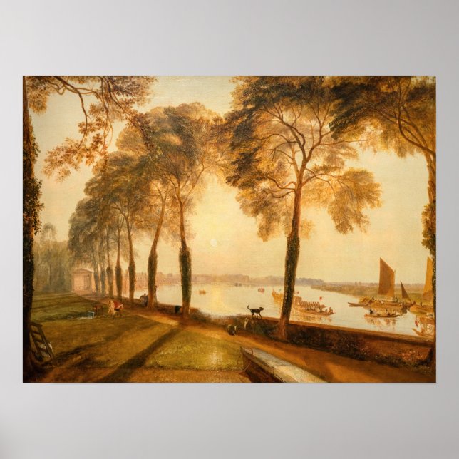 William Turner - Mortlake Terrace Poster (Framsidan)