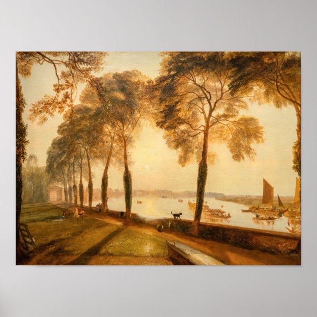 William Turner - Mortlake Terrace Poster (Framsidan)