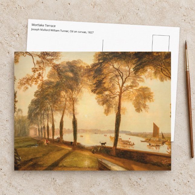 William Turner - Mortlake Terrace Vykort (Skapare uppladdad)