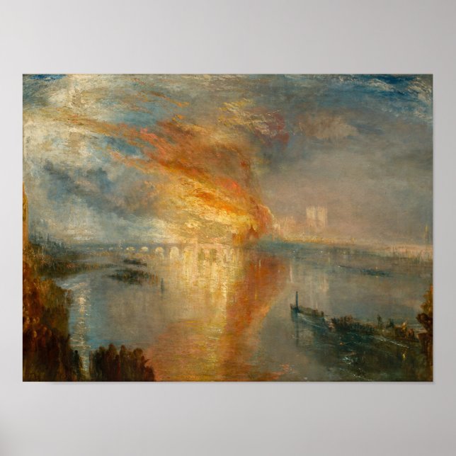 William Turner - Parlamentets brand Poster (Framsidan)