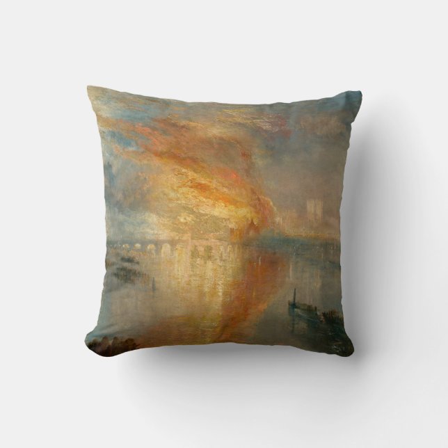William Turner - Parlamentsbranden Kudde (Framsida)
