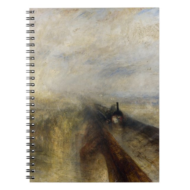 William Turner - Rain, Steam och Speed Anteckningsbok (Framsidan)