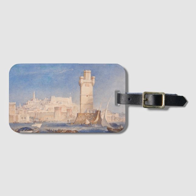 William Turner Rhodes Bagagebricka (Framsida horisontal)
