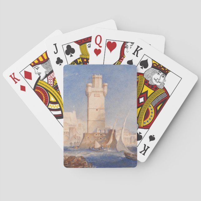 William Turner Rhodes Casinokort (Baksidan)