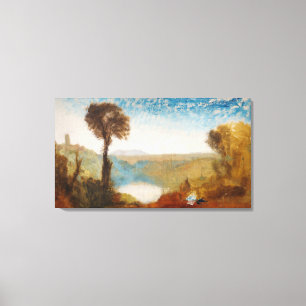 William Turner - Sjö Nemi Canvastryck