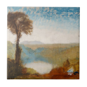 William Turner - Sjö Nemi Kakelplatta