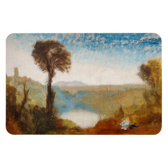 William Turner - Sjö Nemi Magnet (Horisontell)