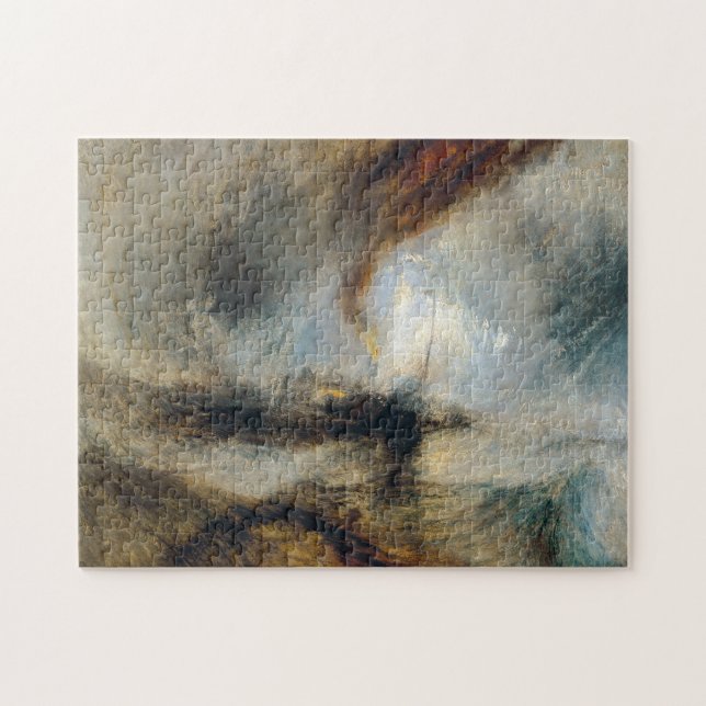 William Turner - Snow Storm Pussel (Horisontell)