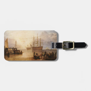 William Turner - Sol sätter sig genom ångor Bagagebricka
