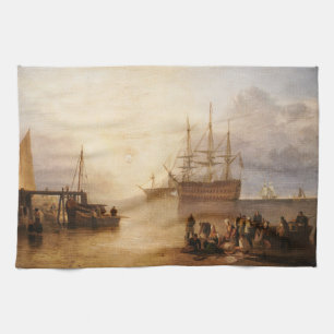 William Turner - Sol sätter sig genom ångor Kökshandduk