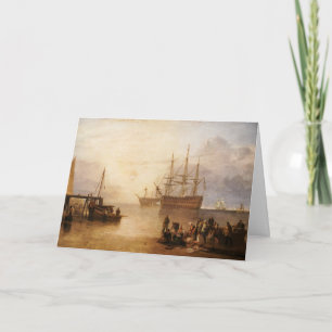 William Turner - Sol sätter sig genom ångor Kort