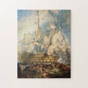 William Turner The Battle of Trafalgar Pussel