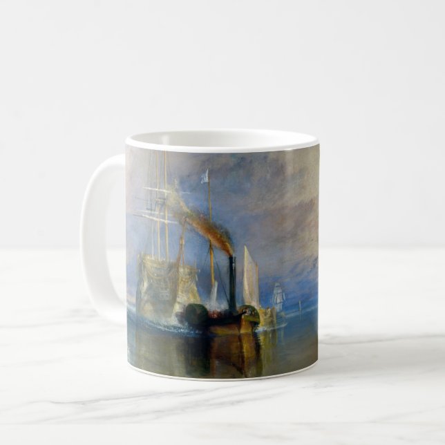 William Turner - The Fighting Temeraire Kaffemugg (Framsida vänster)