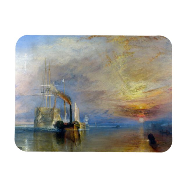 William Turner - The Fighting Temeraire Magnet (Horisontell)