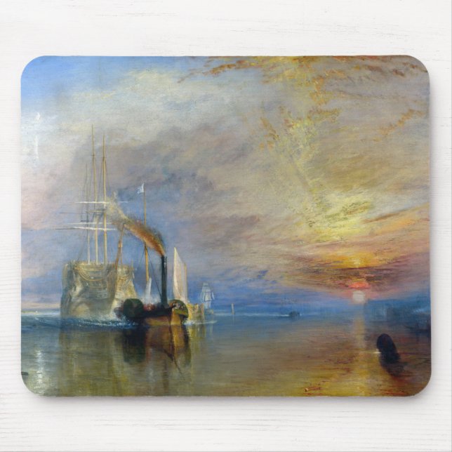 William Turner - The Fighting Temeraire Musmatta (Framsidan)