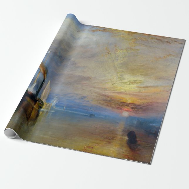 William Turner - The Fighting Temeraire Presentpapper (Utrullad)