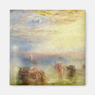 William Turner - Tillvägagångssätt vid Venedig Magnet