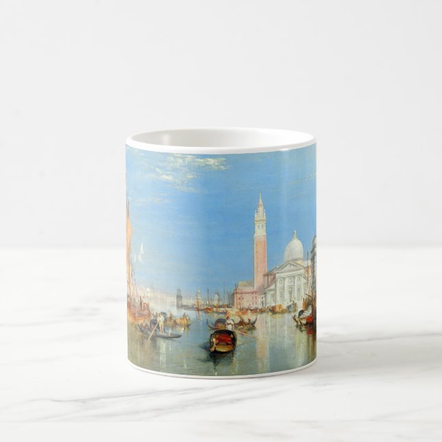 William Turner - Venedig, Dogana & San Giorgio Kaffemugg (Center)