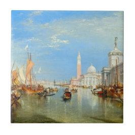 William Turner - Venedig, Dogana & San Giorgio Kakelplatta