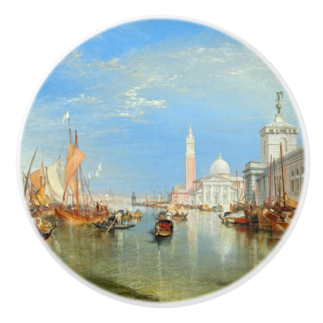William Turner - Venedig, Dogana & San Giorgio Knopp (Framsidan)