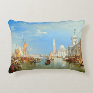William Turner - Venedig, Dogana & San Giorgio Prydnadskudde