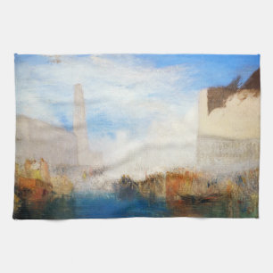 William Turner - Venedig, Piazzetta Kökshandduk