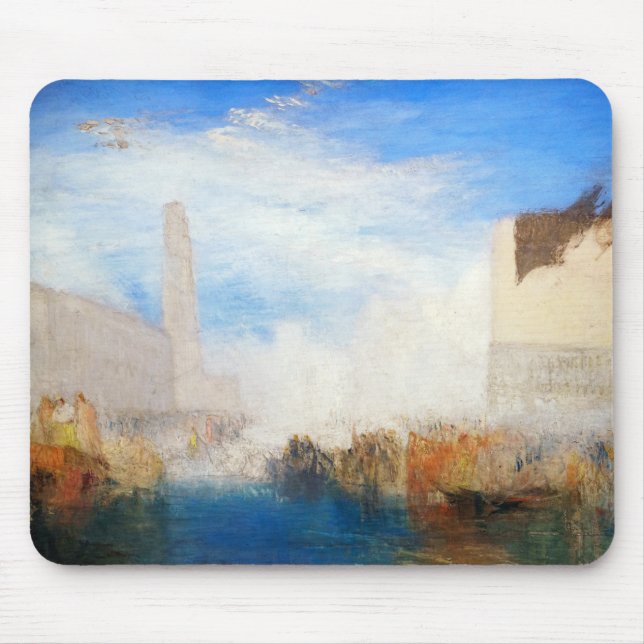 William Turner - Venedig, Piazzetta Musmatta (Framsidan)
