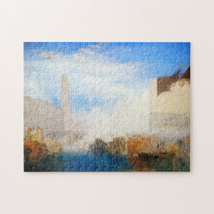 William Turner - Venedig, Piazzetta Pussel