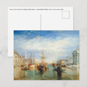 William Turner - Venice Porch Madonna della Salute Vykort