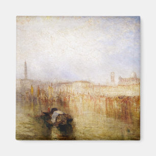 William Turner - Venice Quay, Ducal Palace Magnet