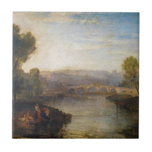William Turner - View of Richmond Backe and Bridge Kakelplatta