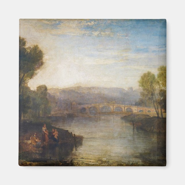 William Turner - View of Richmond Backe and Bridge Magnet (Framsidan)